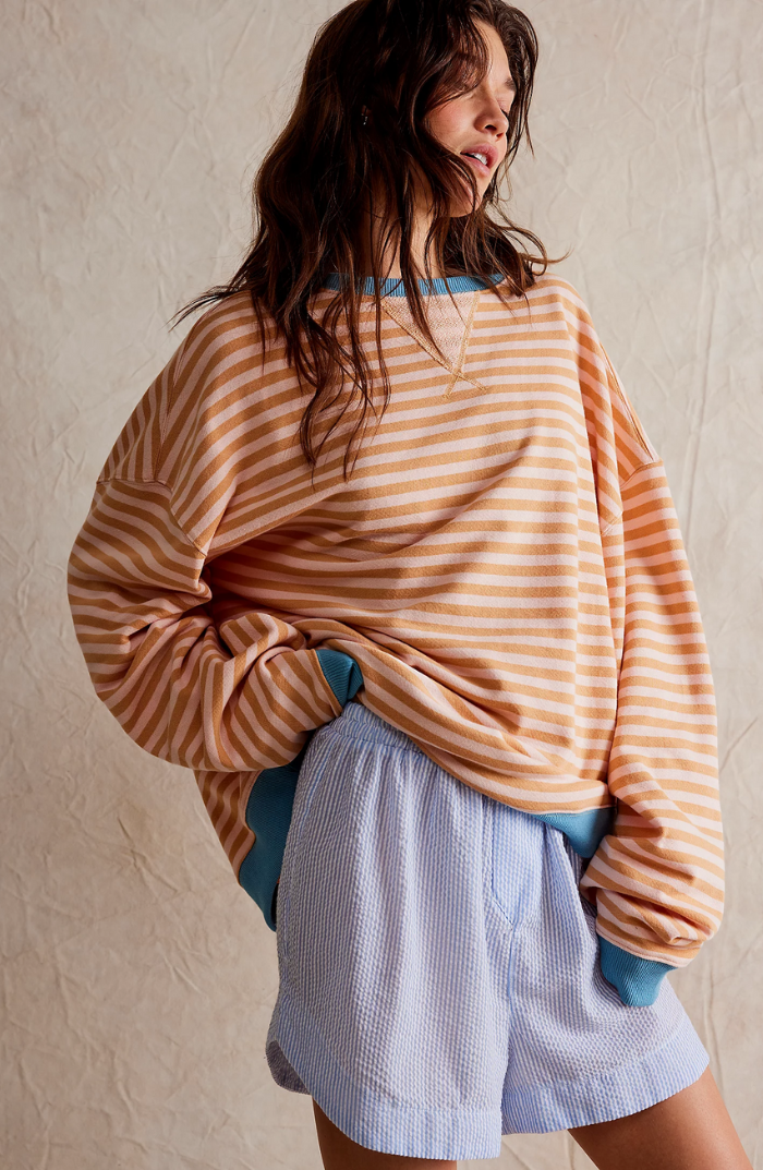 Alma | Striped Oversized Sweater