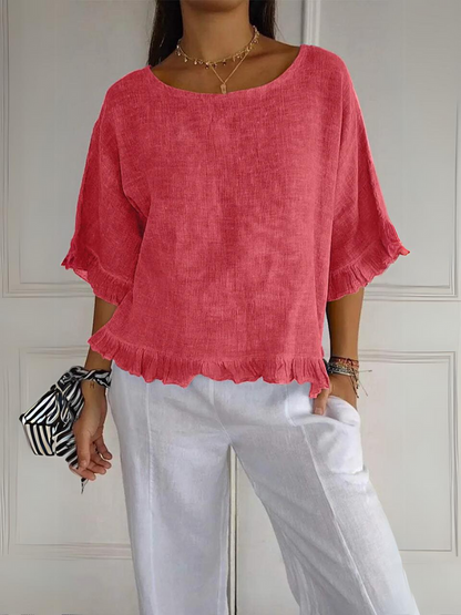 Taylor | Ruffle Blouse