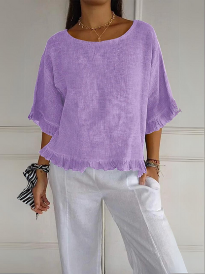 Taylor | Ruffle Blouse