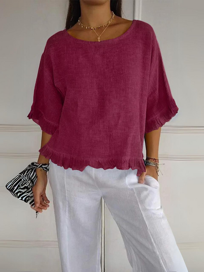 Taylor | Ruffle Blouse