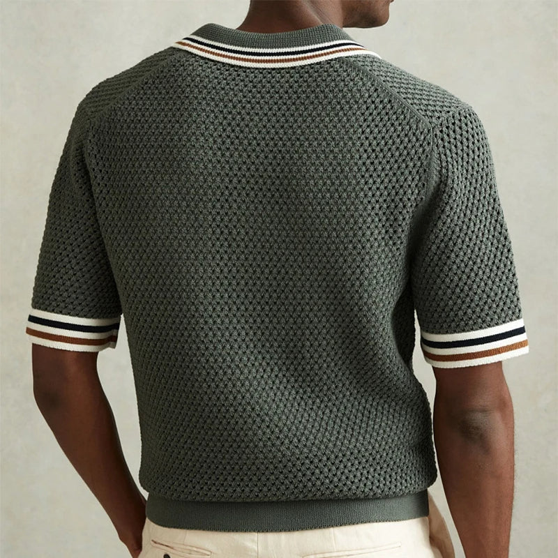 Samuel | Alpha Knit Polo Shirt