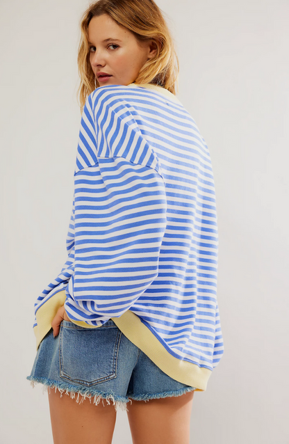 Alma | Striped Oversized Sweater