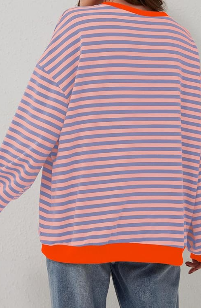 Alma | Striped Oversized Sweater