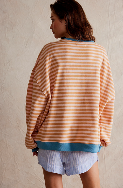 Alma | Striped Oversized Sweater