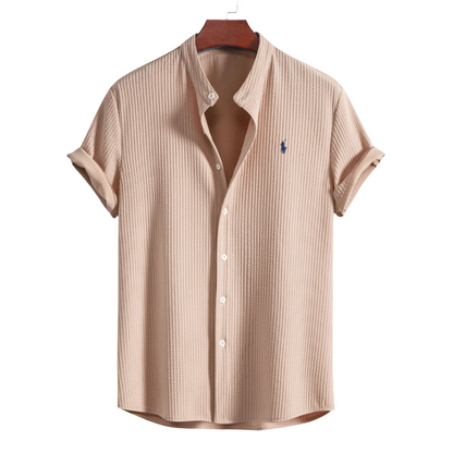 Mateo | Stand Collar Shirt