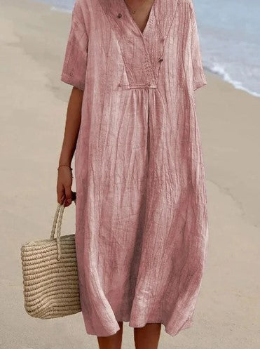 Aria | Linen Dress