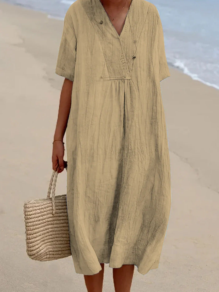 Aria | Linen Dress