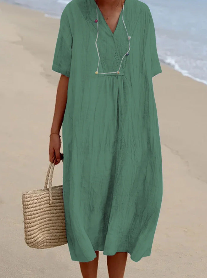 Aria | Linen Dress