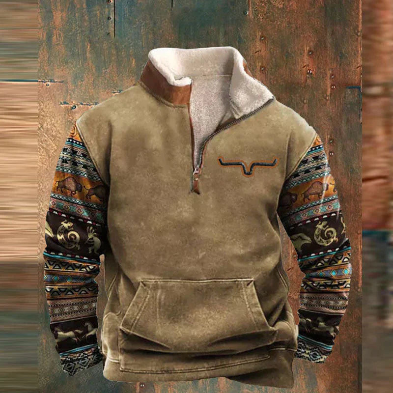 Derek | Zip-Up Sweater