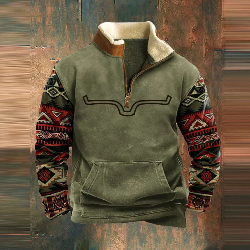 Derek | Zip-Up Sweater