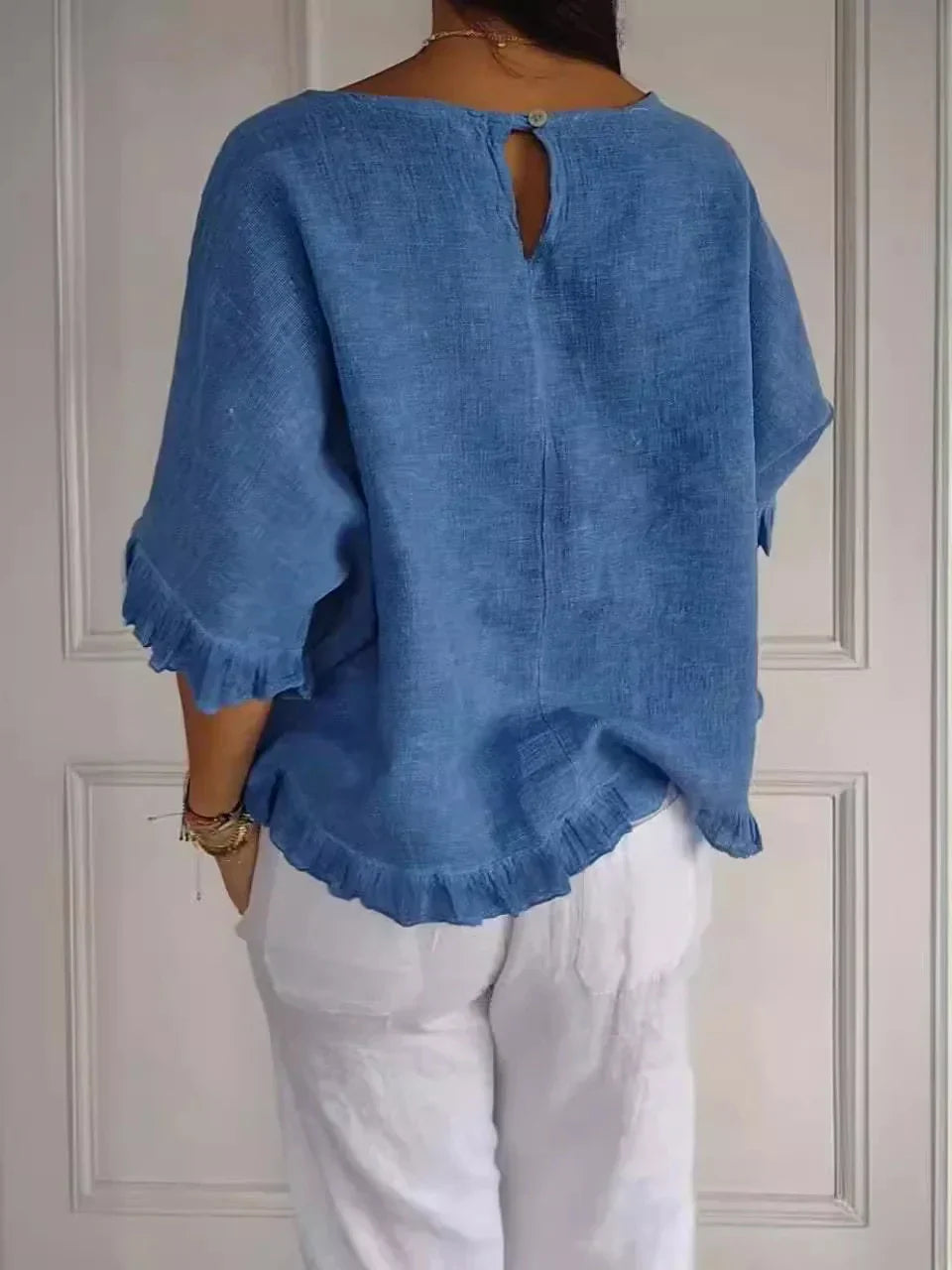 Taylor | Ruffle Blouse